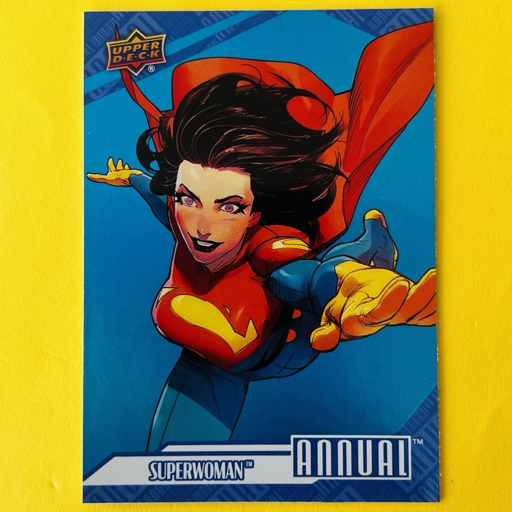 2024-25 Upper Deck DC Annual #29 Superwoman Lois Lane Blue Parallel